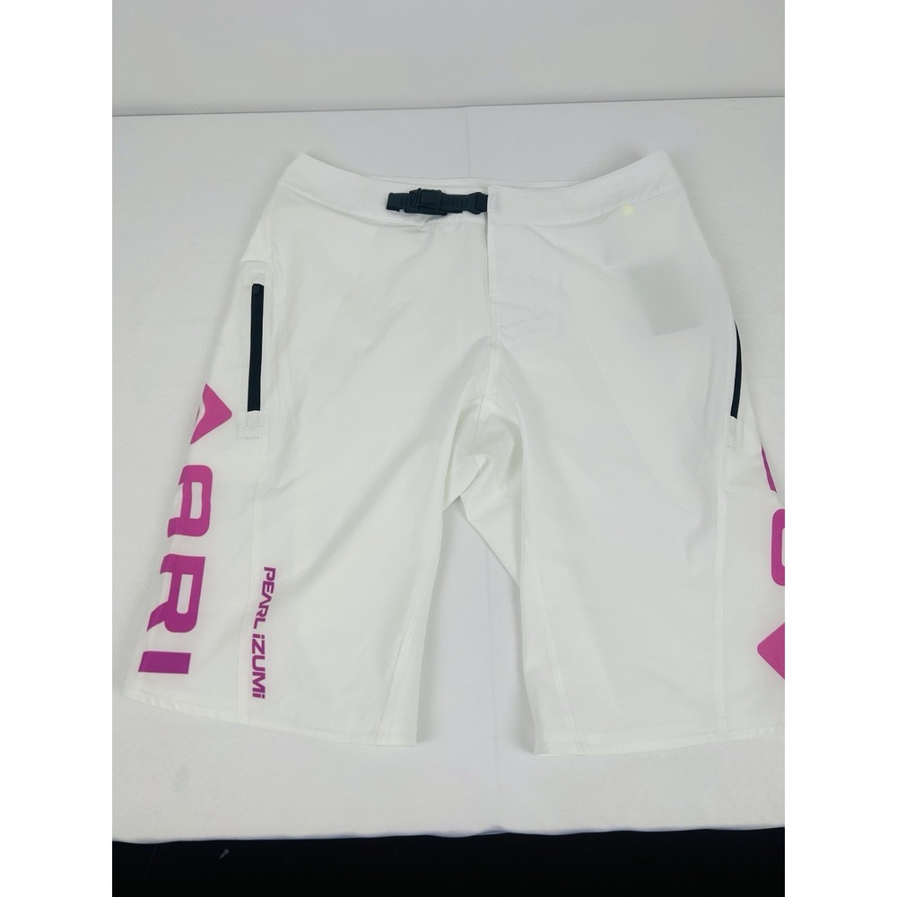 Pearl Izumi Shorts Men's 32 Ari Pink Short White New